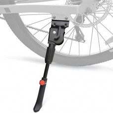 I-BOSOM Kickstand alloy Adjustable Bicycle Kickstand Rear Side Non-Slip Bike Kick Stand 20‘’22‘’24‘’26‘’27” Mountain Bike/Road Bike/BMX/MTB - B07DCL1BDT